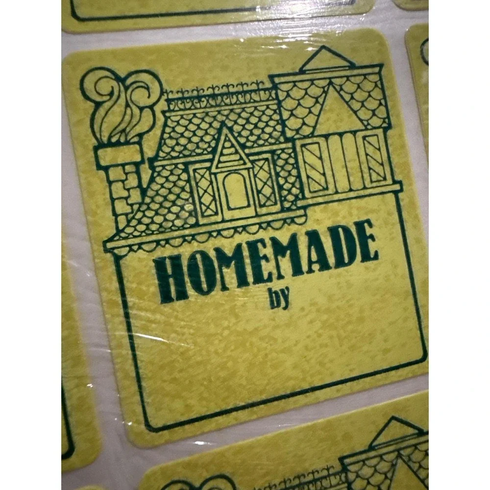Vintage‎ Stickers Homemade By 60 in PKG